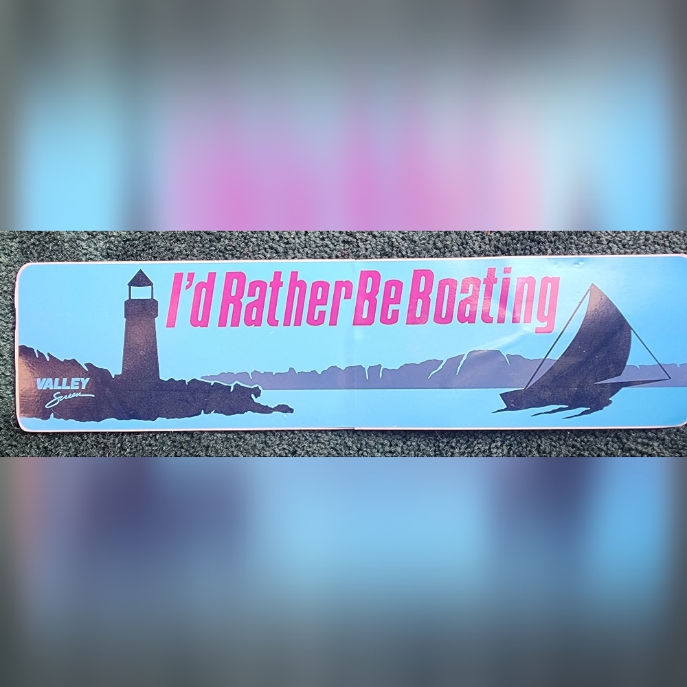 Bumper sticker